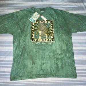 Vintage Guava Beach T Shirt Made in USA made in usa xxl men Maui Hawaii green .